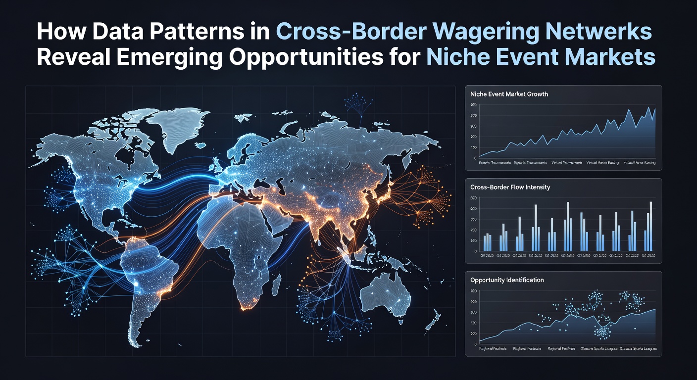 Analytics dashboard displaying real-time betting volume trends for niche international events across different time zones